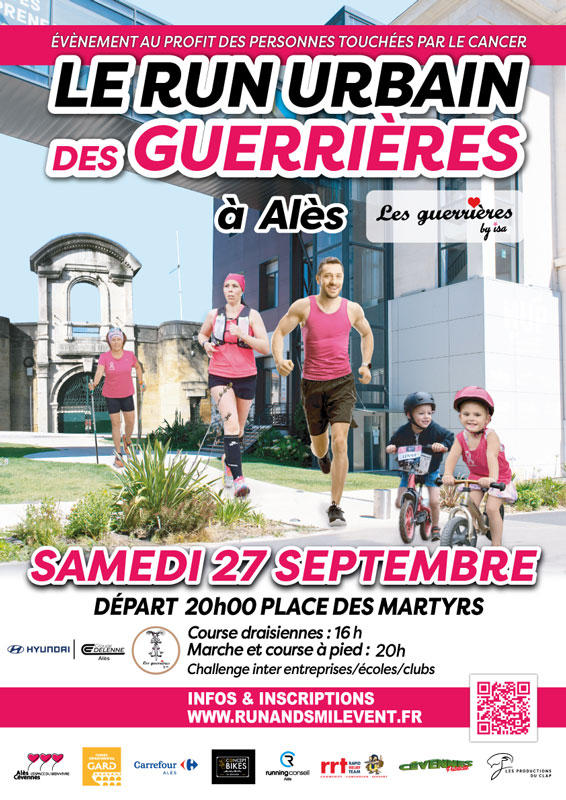 Affiche-Urban-Trail-des-Guerrieres run des guerrieres 2025